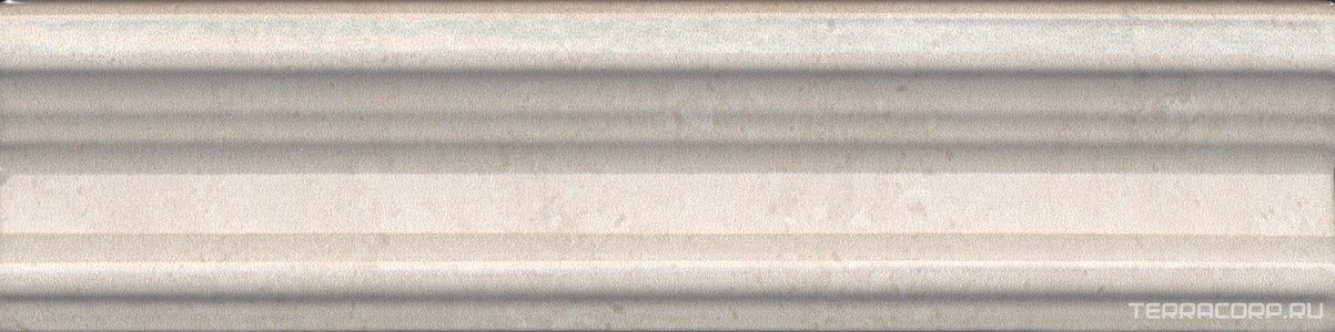 Керамическая плитка Kerama Marazzi Туф Бордюр Багет  бежевый светлый глянцевый 20х5 Бежевый 
