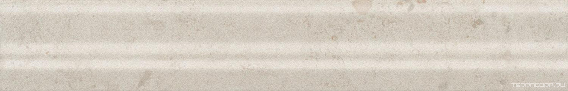 Керамическая плитка Kerama Marazzi Карму Бордюр Багет  бежевый светлый матовый обрезной 30х5 Бежевый 