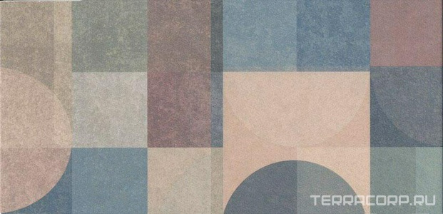 Керамическая плитка Kerama Marazzi Чементо Бордюр  матовый обрезной 14.5x30 Комбинированный 