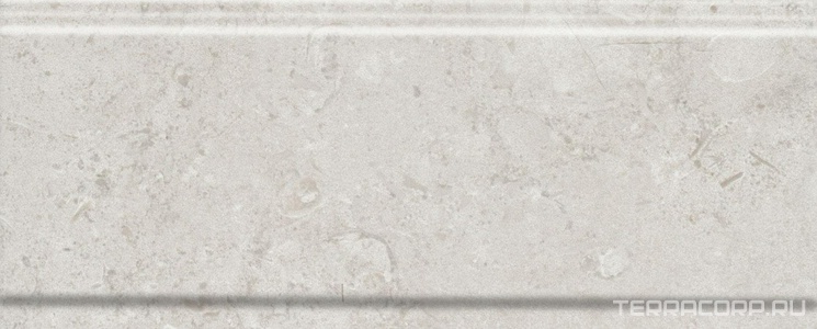 Керамическая плитка Kerama Marazzi Карму Бордюр  серый светлый матовый обрезной 30х12 Серый 