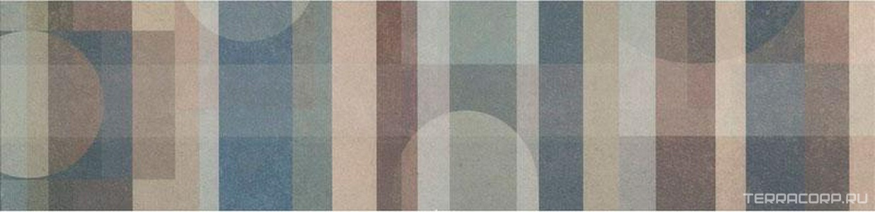 Керамическая плитка Kerama Marazzi Чементо Бордюр  матовый обрезной 14.5x60 Комбинированный 