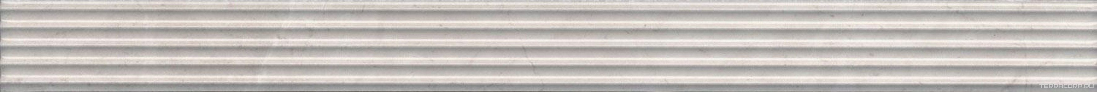 Керамическая плитка Kerama Marazzi Монсанту Бордюр  серый светлый 40х3,4 Серый 