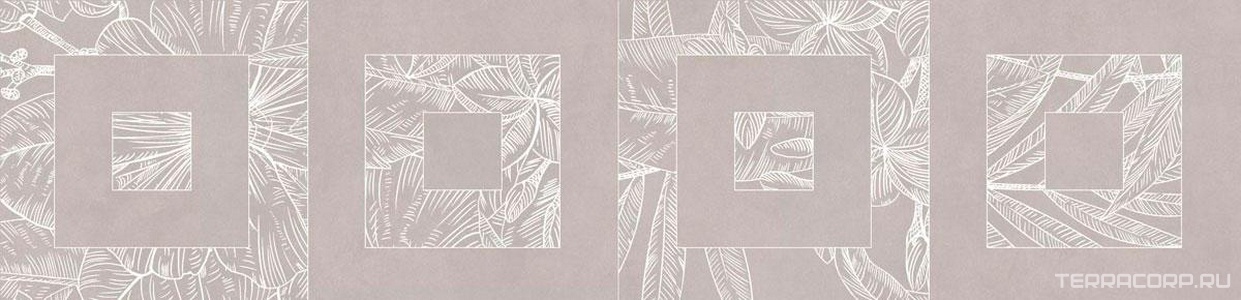 Керамическая плитка Kerama Marazzi Таделакт Бордюр  серый матовый обрезной 60x14,5x0,9 Серый 