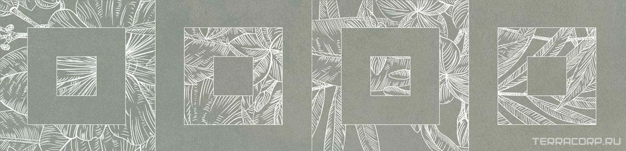 Керамическая плитка Kerama Marazzi Таделакт Бордюр  зелёный светлый матовый обрезной  60x14,5x0,9 Зеленый 