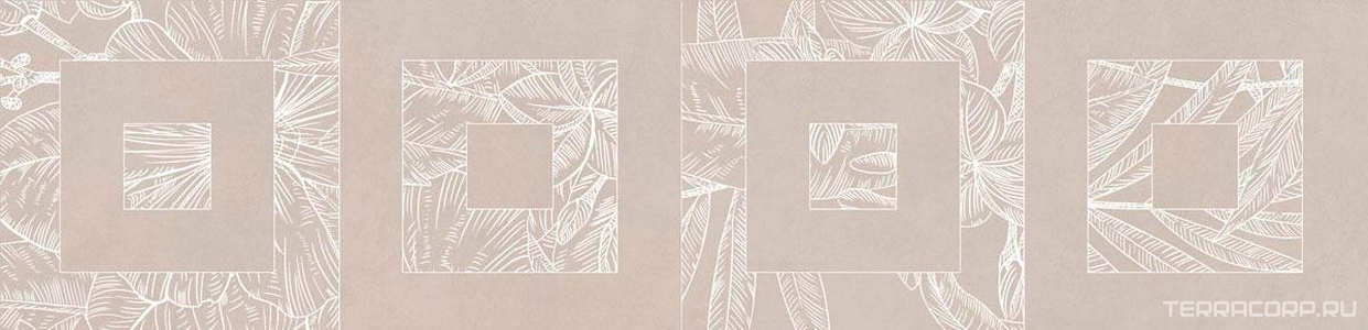 Керамическая плитка Kerama Marazzi Таделакт Бордюр  серый светлый матовый обрезной 60x14,5x0,9 Светло-серый 