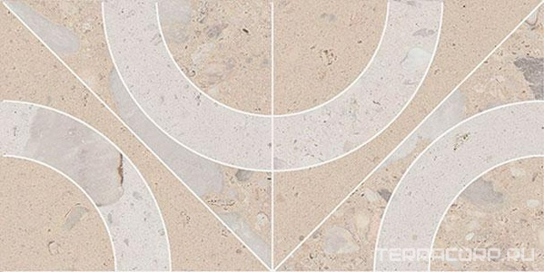Бордюр  бежевый светлый матовый обрезной 30x14,7x0,9 Kerama Marazzi Тараскон Бежевый 