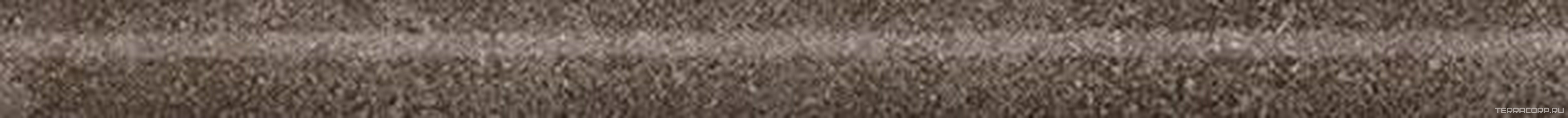 Бордюр  коричневый тёмный матовый обрезной 30x2,5x1,9 Kerama Marazzi Руссильон Коричневый 