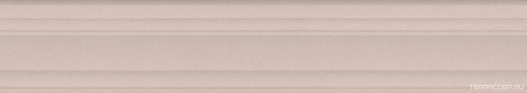 Бордюр Багет Гране бежевый светлый матовый обрезной 40x7,3x2,7 Kerama Marazzi   