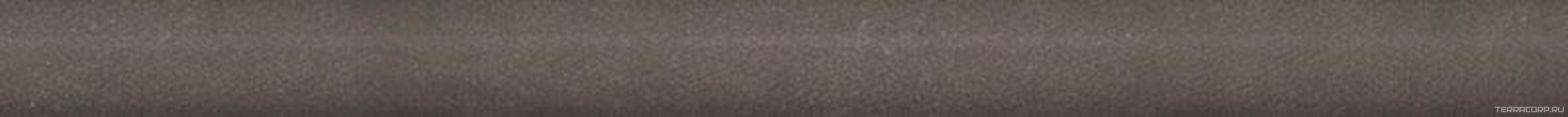 Бордюр  коричневый тёмный матовый обрезной 2.5x30 Kerama Marazzi Чементо Коричневый 