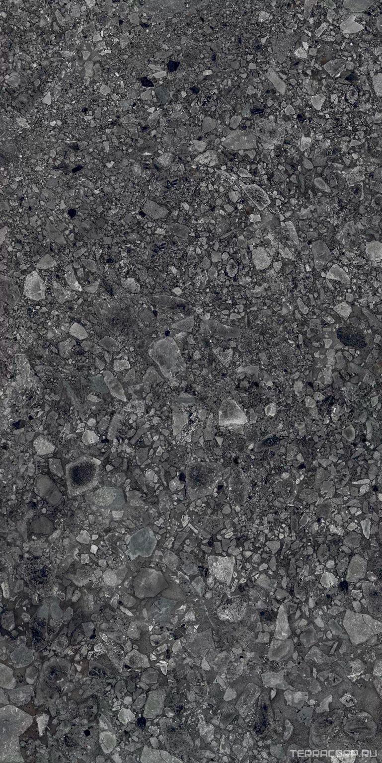 Керамогранит Alpas 2 CM Outdoor Terrazo Nero 2 cm (от 300 кв.м) 60x120 Черный, фото 4