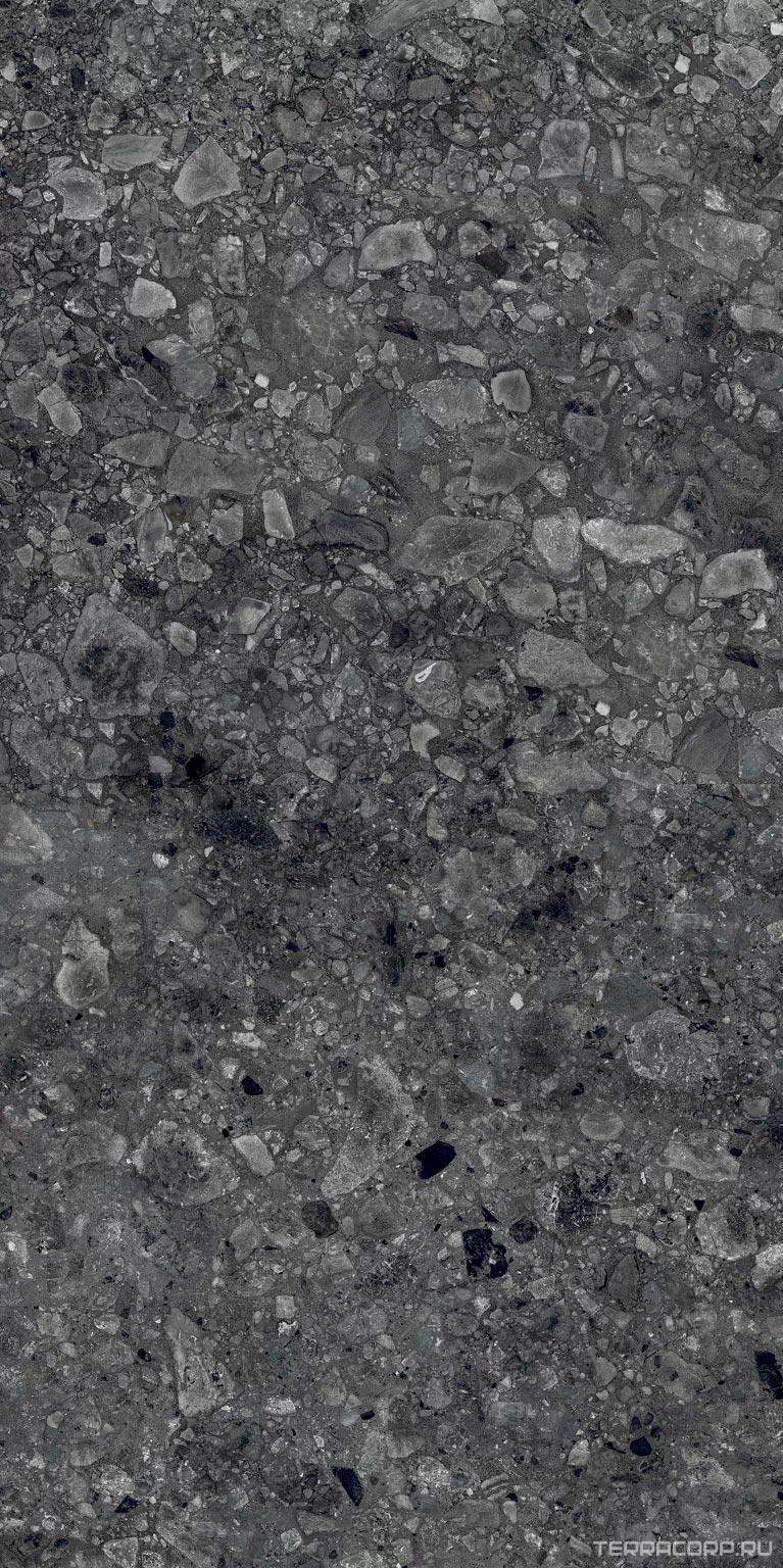 Керамогранит Alpas 2 CM Outdoor Terrazo Nero 2 cm (от 300 кв.м) 60x120 Черный, фото 5