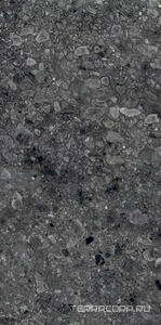 Керамогранит Alpas 2 CM Outdoor Terrazo Nero 2 cm (от 300 кв.м) 60x120 Черный 