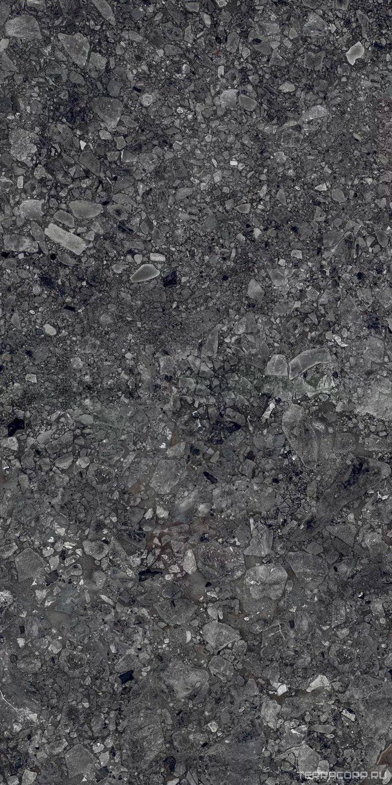 Керамогранит Alpas 2 CM Outdoor Terrazo Nero 2 cm (от 300 кв.м) 60x120 Черный, фото 6