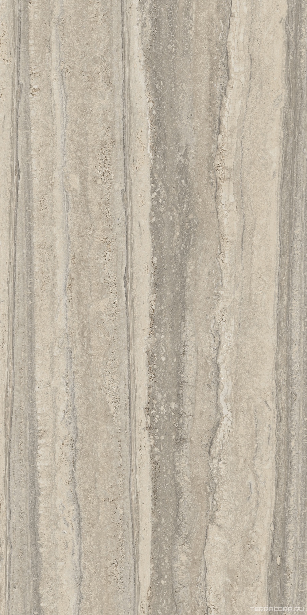 Керамический гранит (керамогранит) Alpas Euro Eco Travertine Noche 3010 matt 60x120 Коричневый, фото 7