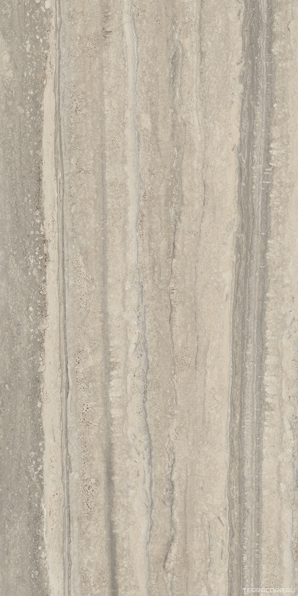 Керамический гранит (керамогранит) Alpas Euro Eco Travertine Noche 3010 matt 60x120 Коричневый, фото 4