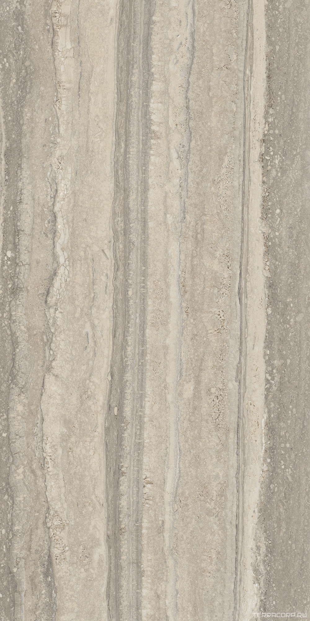 Керамический гранит (керамогранит) Alpas Euro Eco Travertine Noche 3010 matt 60x120 Коричневый, фото 5