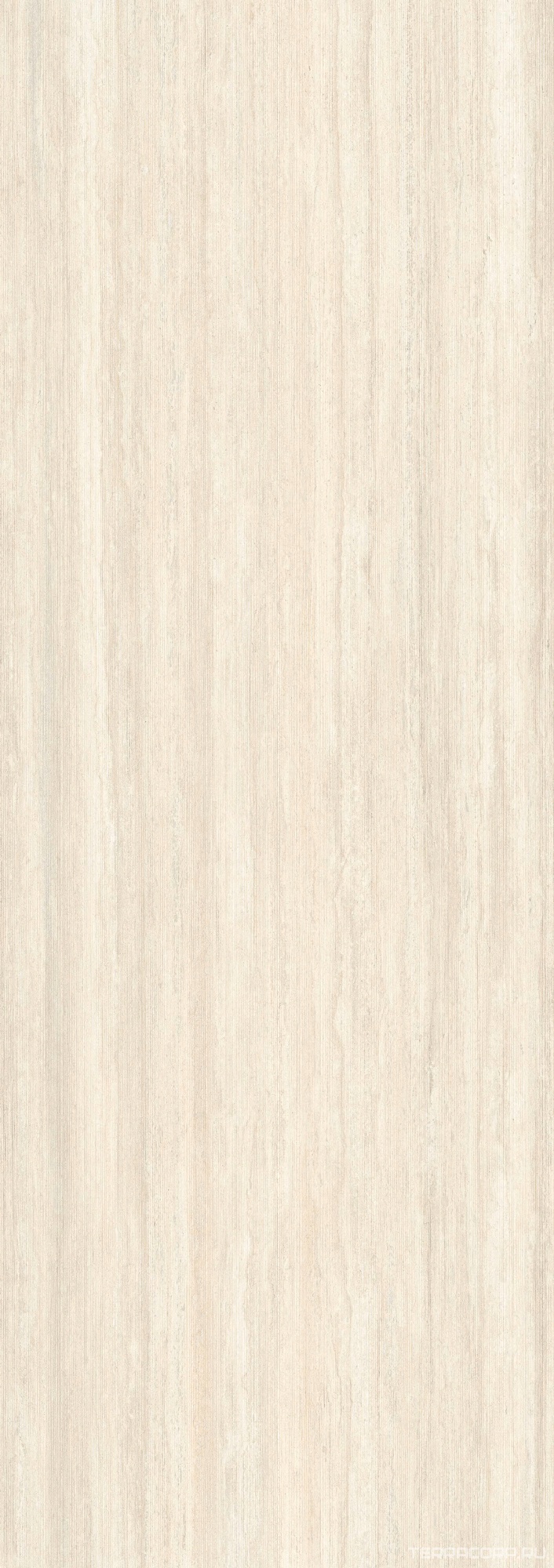 Керамогранит Laminam Rus Hado Travertino Bianco Bocciardato 5,6 120x300 Бежевый, фото 4