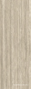 Керамогранит Laminam Hado Travertino Silver Rain 3.5 mm  100x300 Серый 