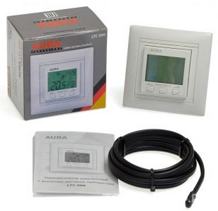   прогр. Aura LTC 090 белый (комплектуется рамкой из серии Valena Legrand Electric.)