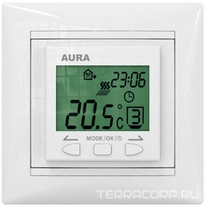   прогр. Aura LTC 090 белый (комплектуется рамкой из серии Valena Legrand Electric.)