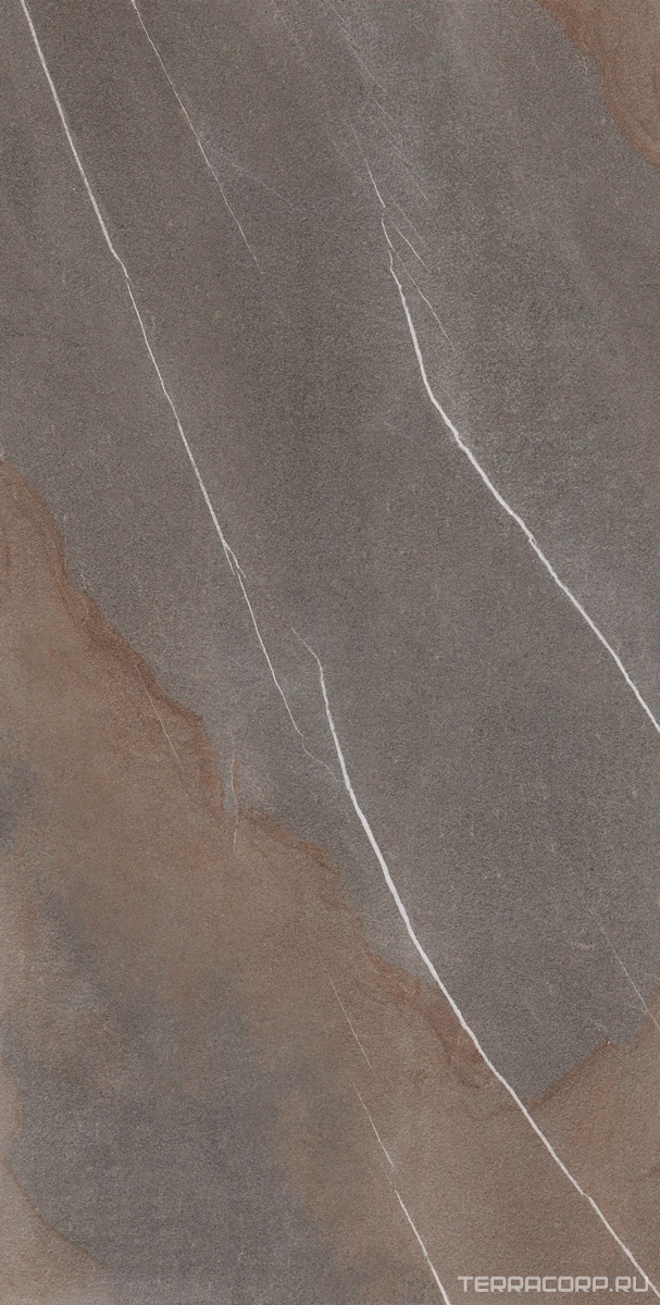 Керамогранит Ariostea Ultra Pietre Pietra Piasentina Structured 6 mm 75x150 Серый, фото 4