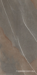 Керамогранит Ariostea Ultra Pietre Pietra Piasentina Structured 6 mm  75x150 Серый 