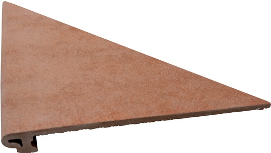 Клинкер Domus Linea Strade Romane Klinker Angolo Gradino Appia 2 PZ x CL 35x35 Коричневый 