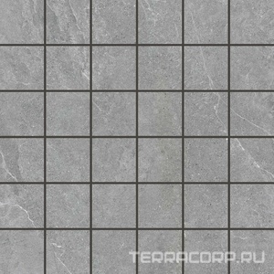 Мозаика Bonaparte Керамическая мозаика Ground Grey (10x48x48) 30x30 Серый 