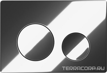 Кнопка смыва для инсталляции , цвет хром глянец Ceramica Nova Balance CN12-001CH