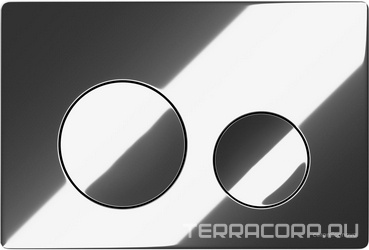 Кнопка смыва для инсталляции Balance, цвет хром глянец