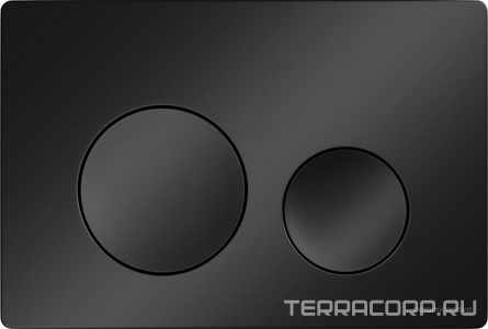 Кнопка смыва для инсталляции , цвет черный матовый Ceramica Nova Balance CN12-001MB