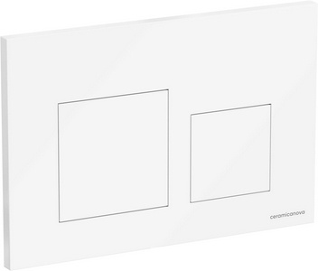 Кнопка смыва для инсталляции , цвет белый глянец Ceramica Nova Balance CN12-002W