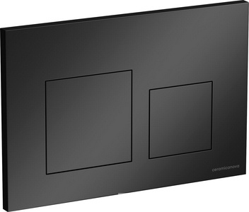 Кнопка смыва для инсталляции , цвет черный матовый Ceramica Nova Balance CN12-002MB