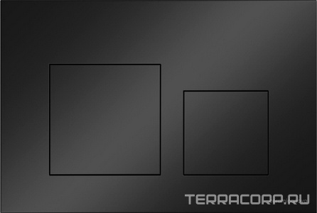 Кнопка смыва для инсталляции , цвет черный матовый Ceramica Nova Balance CN12-002MB