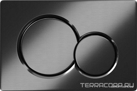 Кнопка смыва для инсталляции , цвет оружейная сталь Ceramica Nova Balance CN12-003GG