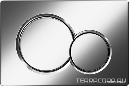 Кнопка смыва для инсталляции , цвет матовый хром Ceramica Nova Balance CN12-003M