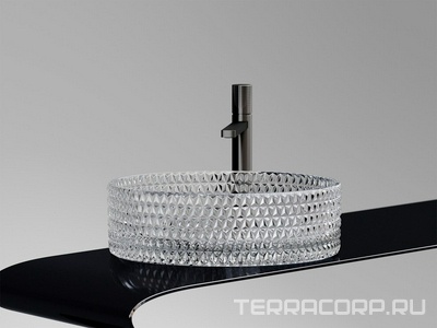 Раковина-чаша накладная Cristal 36х36х11 мм ZZ Ceramica Nova Cristall CN6062