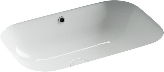 Раковина встраиваемая снизу  Era 610x405x190мм c отверст. слива-перелива ZZ