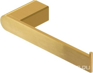 Держатель туал.бумаги, открытый, (цв.брашированное золото), Stylus ZZ