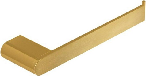 Полотенцедержатель 23см, (цв.брашированное золото), Stylus ZZ