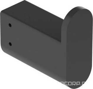 Крючок (цв.черный матовый),  ZZ Cezares Stylus STYLUS-HK-NOP