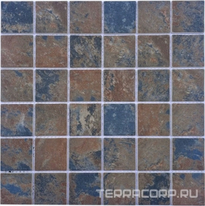 Мозаика Спектр-М Перламутр Мозаика из стекла на сетке РМ-7060 30x30 Комбинированный 
