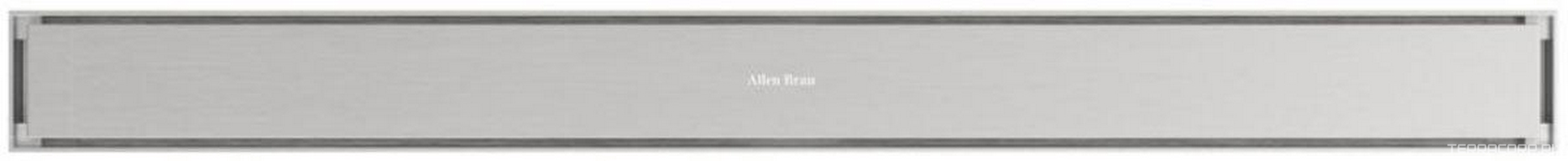 Дренажн.канал 850мм, готов.компл, сифон d50 выход вбок, затвор, 2х стор.решетка цв.никель браш. / под плитку, Priority ZZ