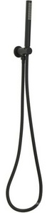Душевой гарнитур: лейка, шланг 1500мм, кронштейн совмещенный со шланговым подсоединением, (цв.черный матовый),  ZZ Allen Brau Priority 5.31019-31