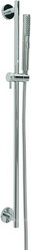 Душевой гарнитур: штанга 858мм, лейка, шланг 1500мм, (цв.хром), Priority ZZ
