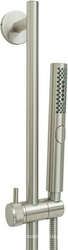 Душевой гарнитур: штанга 858мм, лейка, шланг 1500мм, (цв.браш.никель), Priority ZZ