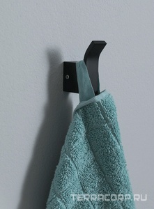 Крючок, (цв.черный матовый),  ZZ Allen Brau Infinity 6.21001-31