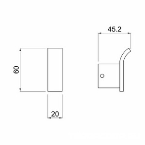 Крючок, (цв.хром),  ZZ Allen Brau Infinity 6.21001-00