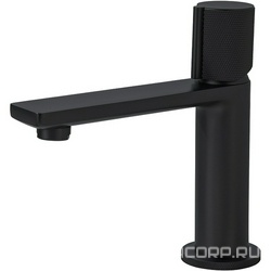 Смеситель для раковины, без д/к, (цв.черный матовый), Liberty