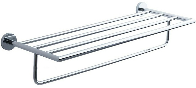 Полка для полотенец 594х220мм, (цв.хром),  ZZ Allen Brau Priority 6.31014-00